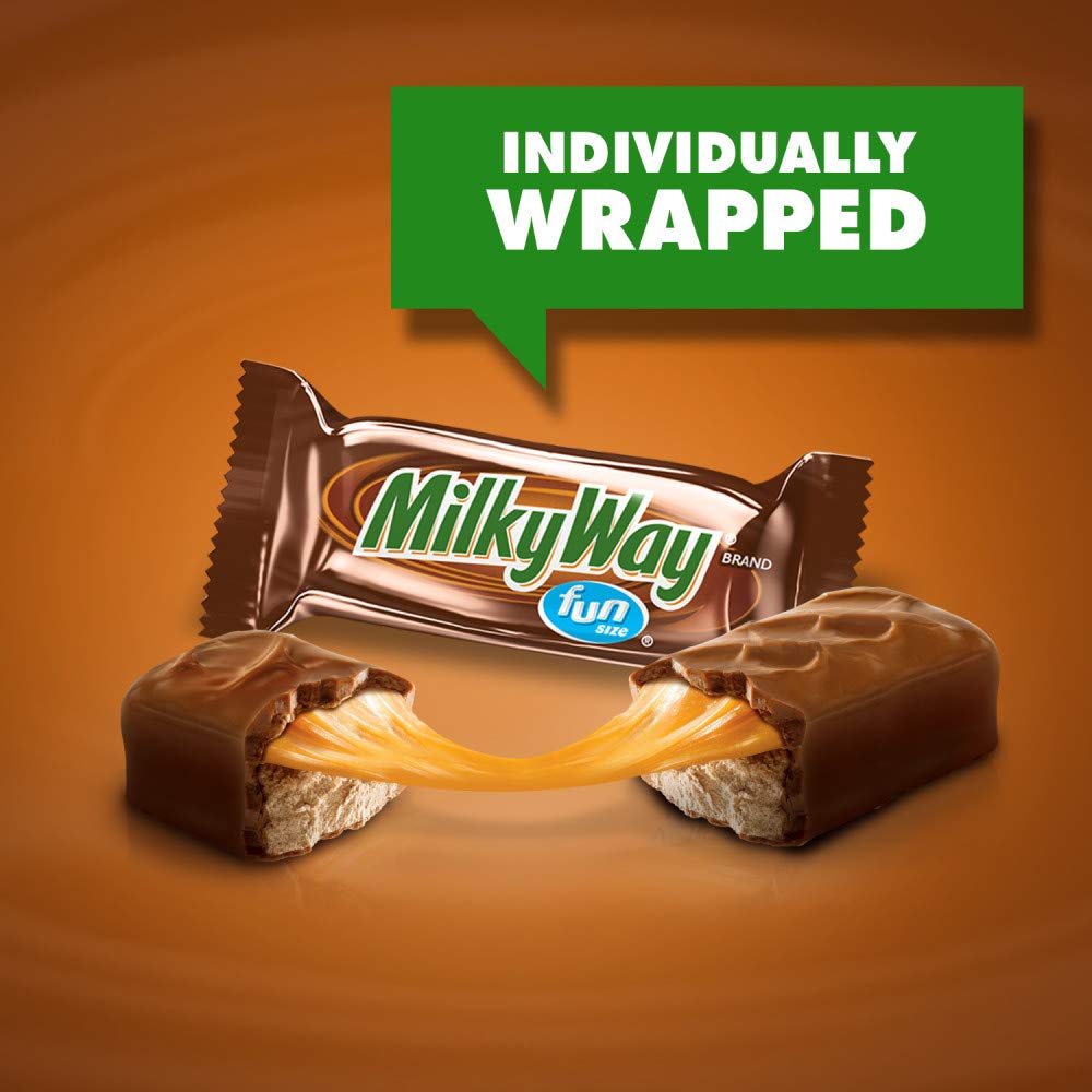 MILKY WAY Milk Chocolate Fun Size Candy Bars 11.24-Ounce Bag (Pack of 6)
