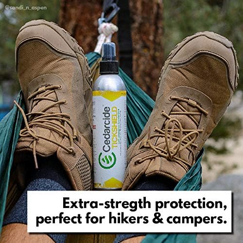 Cedarcide Original & Tickshield Family Pack | Natural Cedar & Lemongrass Oil Bug Spray | Eco-Friendly