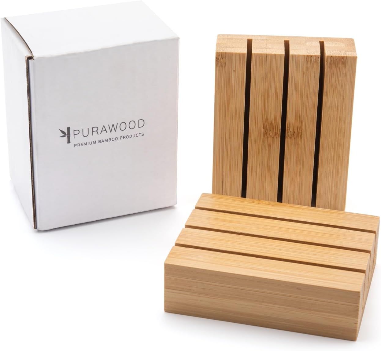 Purawood Kitchen Drawer Organizer - Expandable Utensil Drawer Organizer for Kitchen, Cutlery Tray & Silverware Organizer