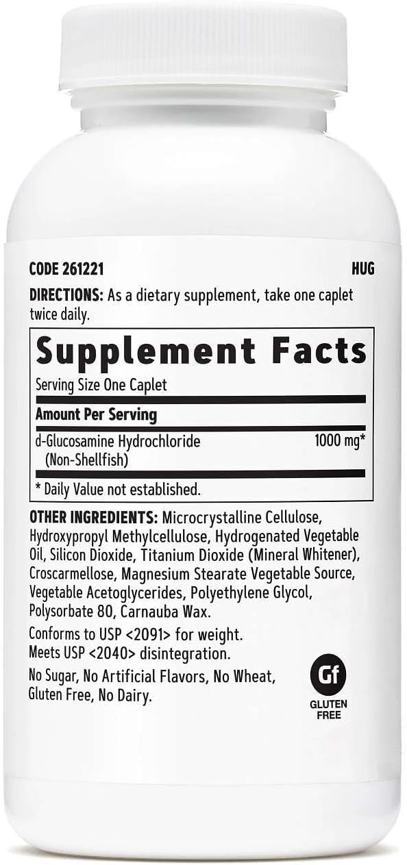 GNC Glucosamine 1000 mg, Supports Healthy Joint Function and Flexibility, 45 Servings