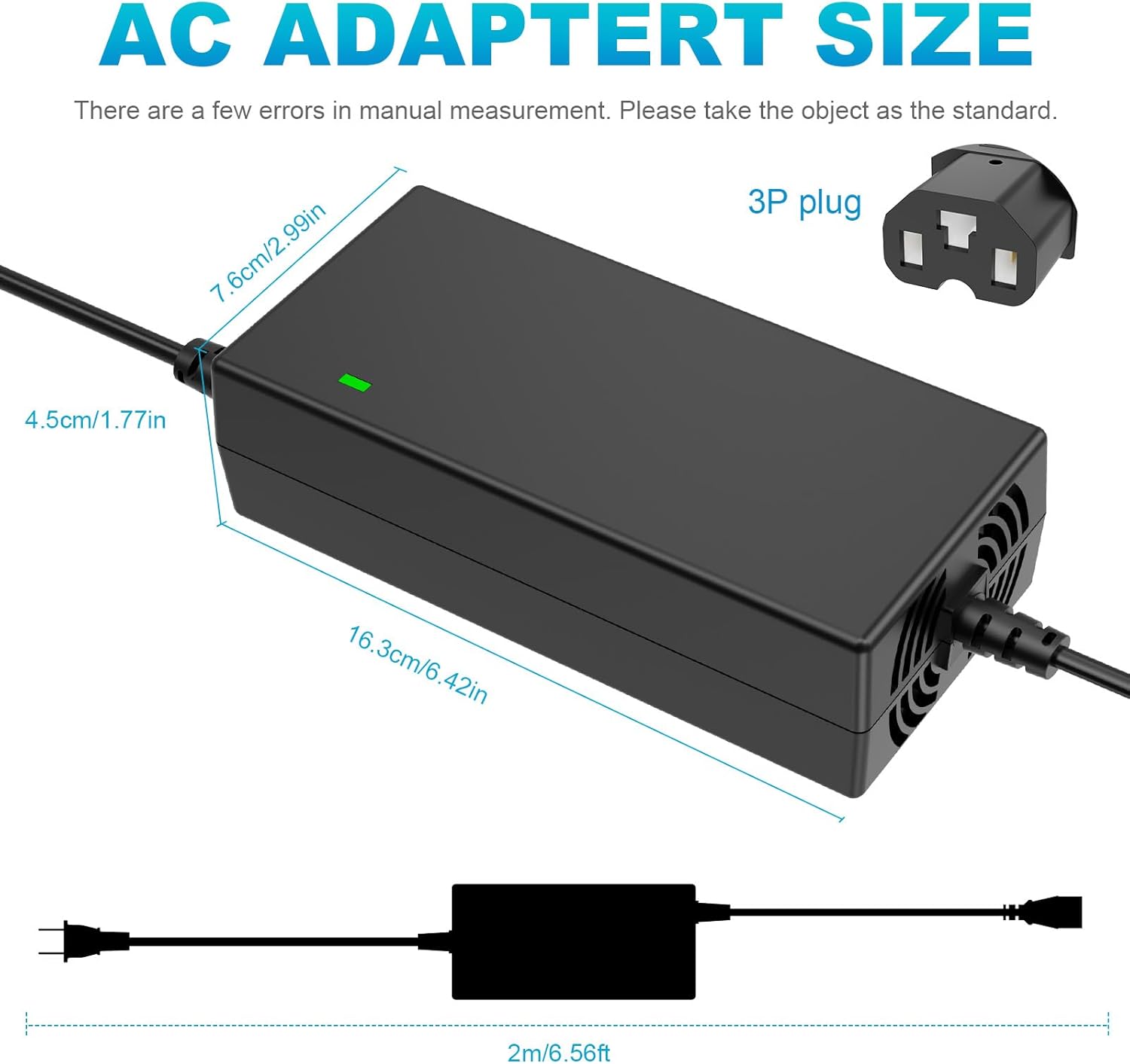 TREE.NB 60W Scooter Battery Charger for LASHOUT Electric Bike, 29.4V 2A Lithium Charger Compatible with Jazzy Power Chair,Pride Hoveround Mobility,Schwinn S300 S350 S400 S500 Ezip 400 Mountain Trailz