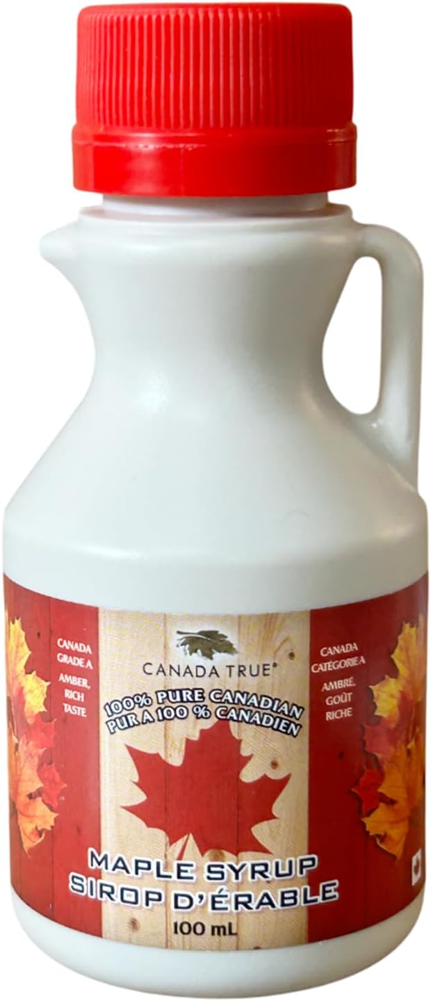 CANADA TRUE Pure Maple Syrup(Amber) (3x100ml)