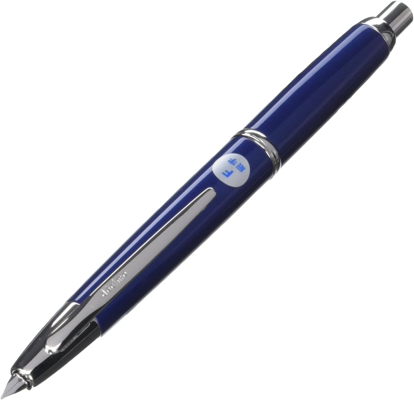 Pilot Fountain Pen Capless Decimo, Dark Gray Myca Body, F-Nib
