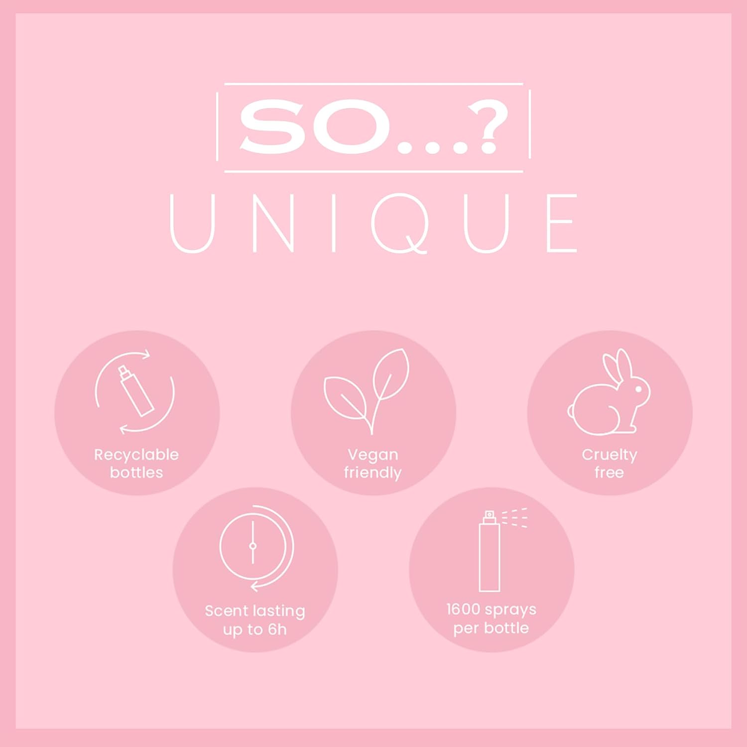 So…? Unique Sweet Pea Body Mist - Perfect Gifts For Women - Vanilla Perfume With Floral, Fruity Notes And Musk - Ideal Perfume For Women - 5.1 oz