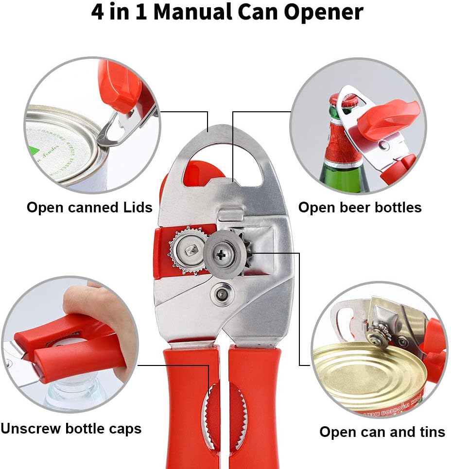 Can Opener Manual 4 in 1