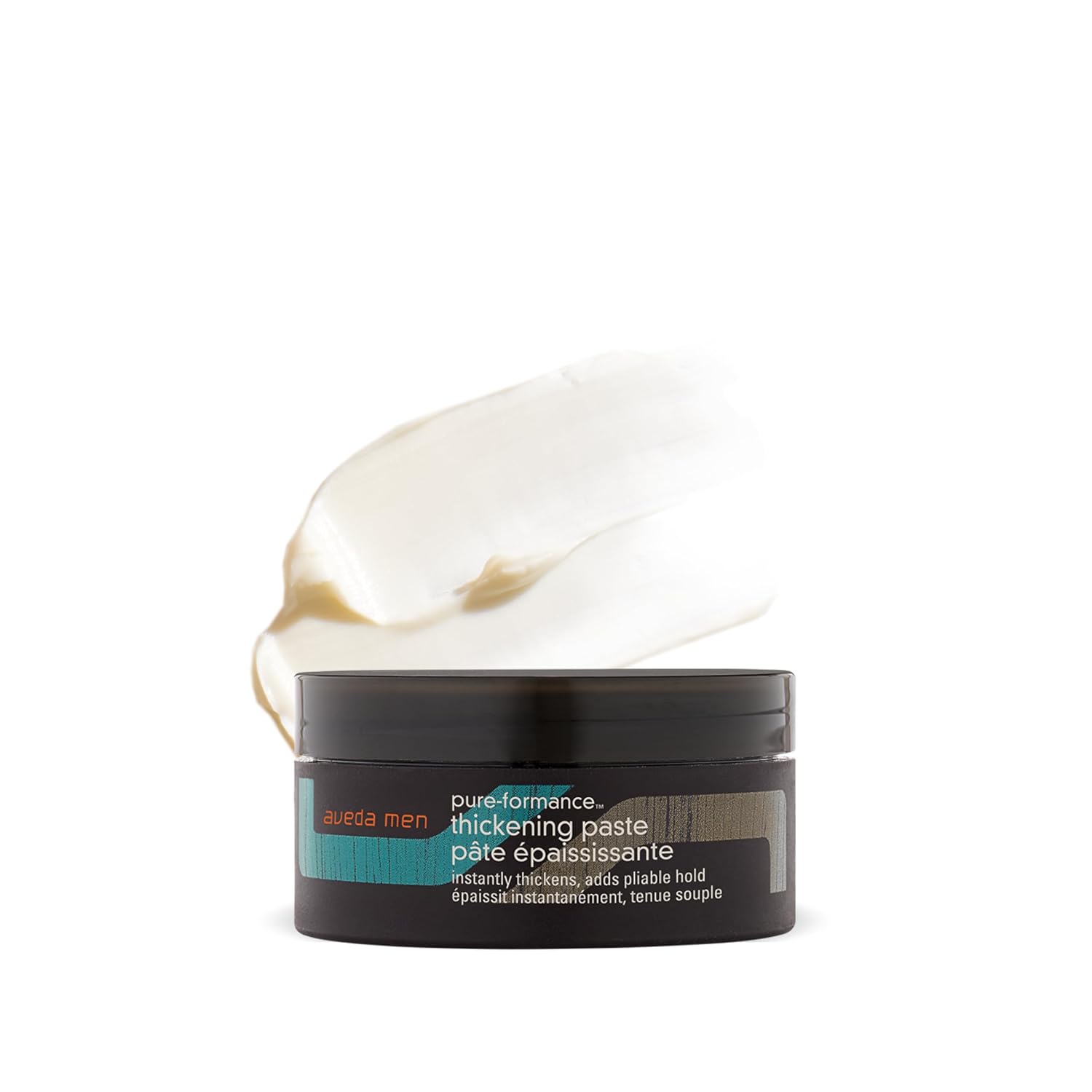 Aveda Men Pure-Formance Thickening Paste | Thickens Hair | Versatile Hold | Natural Finish Hair Styling Paste | With Amla |91% Naturally Derived*, 2.5 Fl Oz