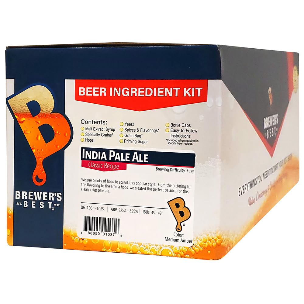India Pale Ale Homebrew Beer Ingredient Kit Brewers Best