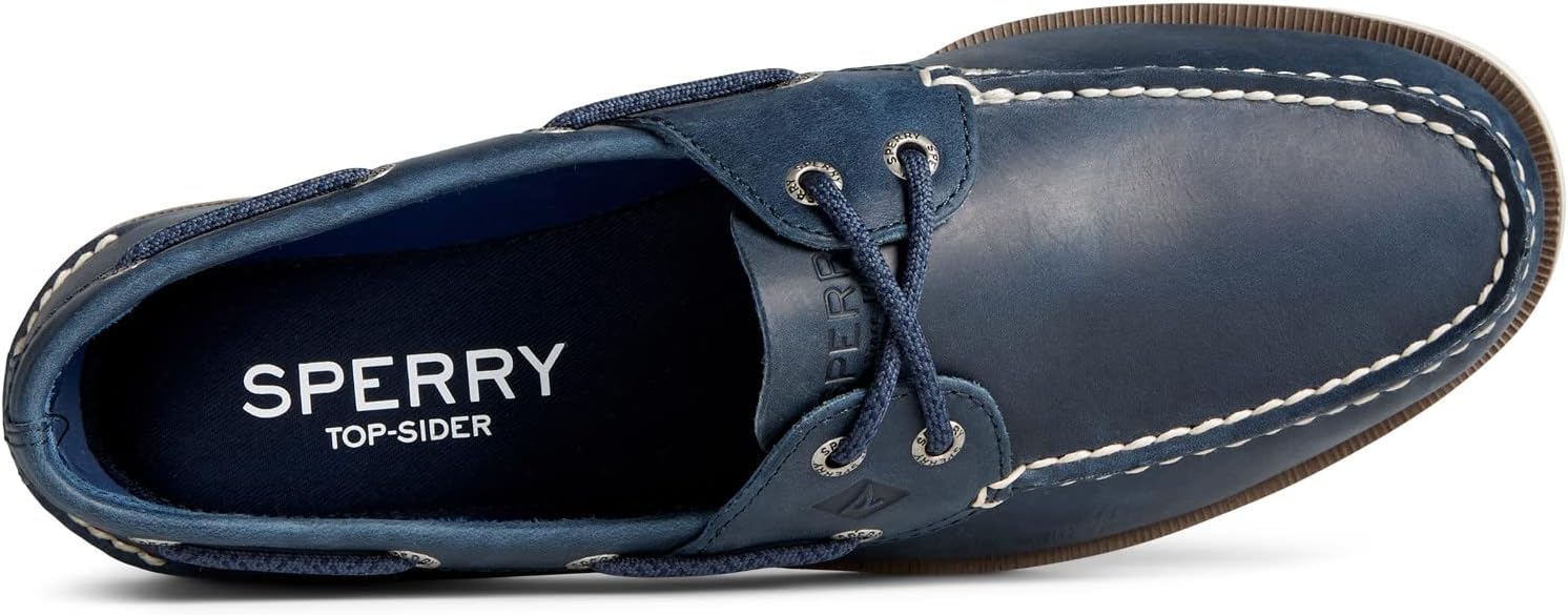 Sperry Men's Leeward 2-Eye Leather Boat Shoe