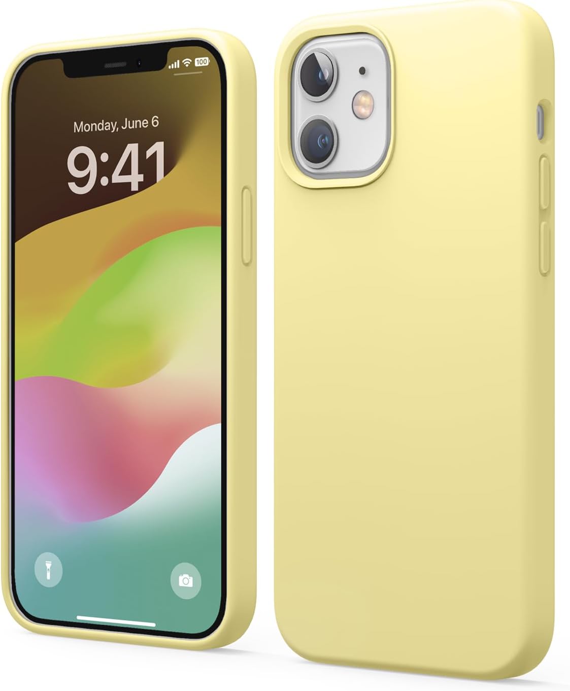 elago Premium Liquid Silicone Case for iPhone 12 Mini Lavender