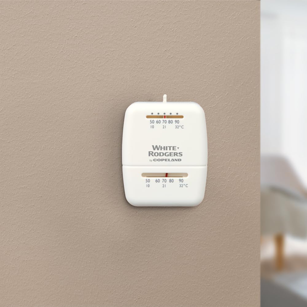 White-Rodgers Snap Action Thermostat, Cool Only, 1C21-101
