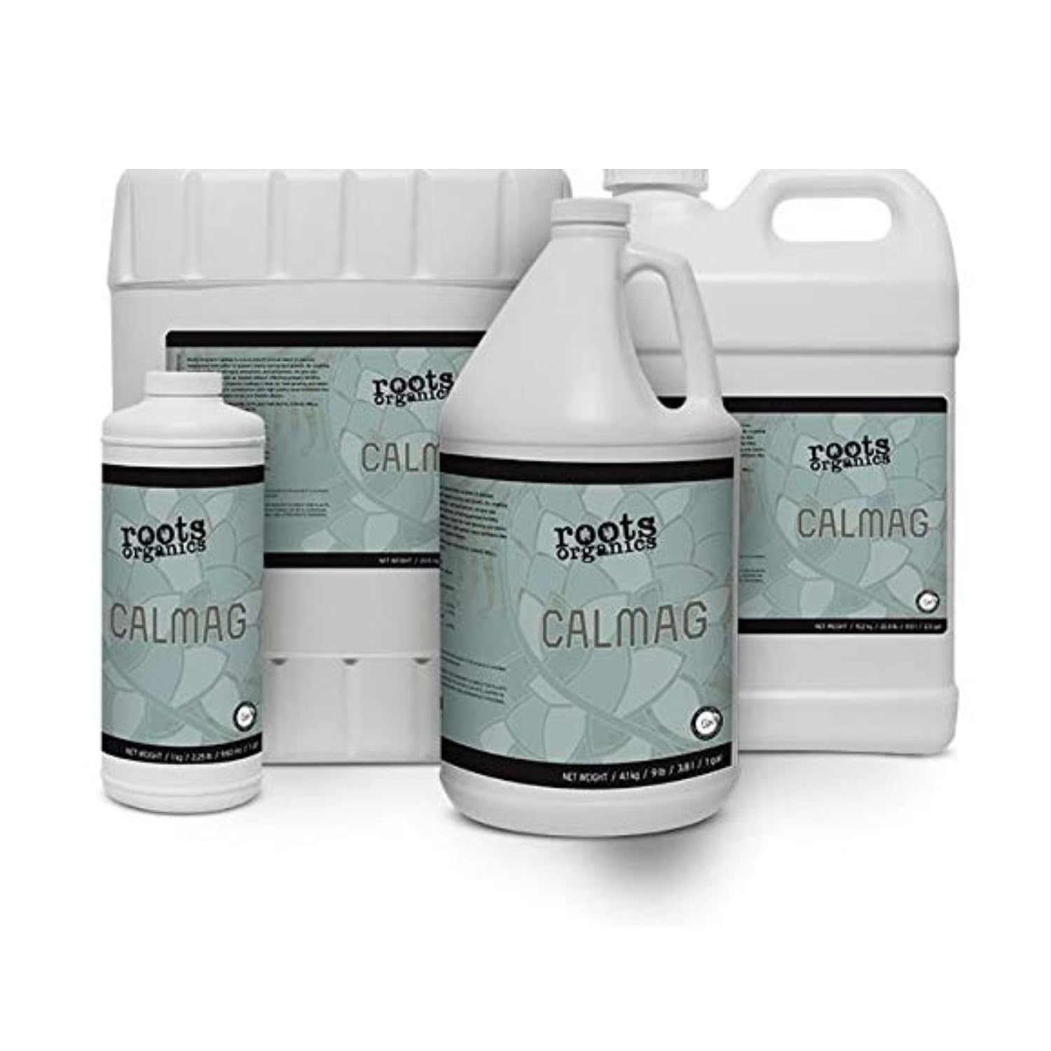 Roots Organics CalMag, Liquid Plant Food & Fertilizer Blend for Seedlings, Vegetable, and Flowering Plants - Heavy Feeders & Fast Growers, 1 Quart