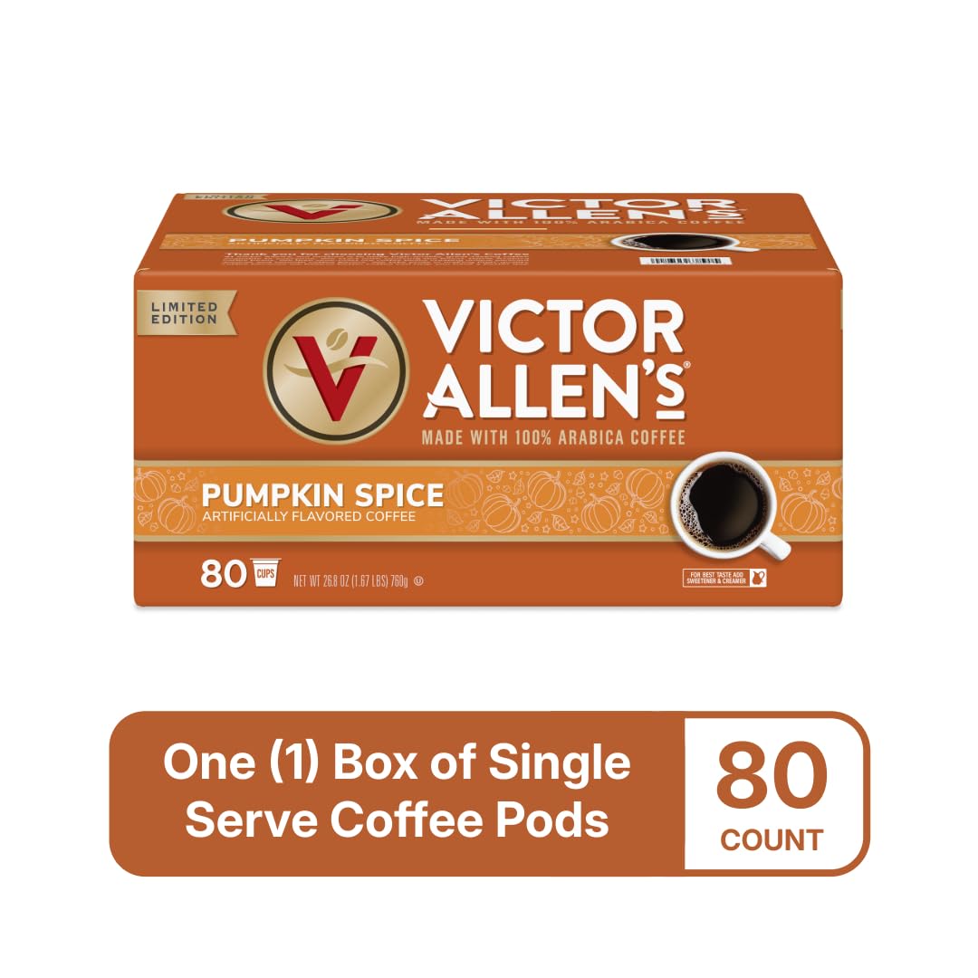 Victor Allen's Coffee Hazelnut Flavored, Medium Roast, 1 Pack - 12 Count, Single Serve Coffee Pods for Keurig K-Cup Brewers