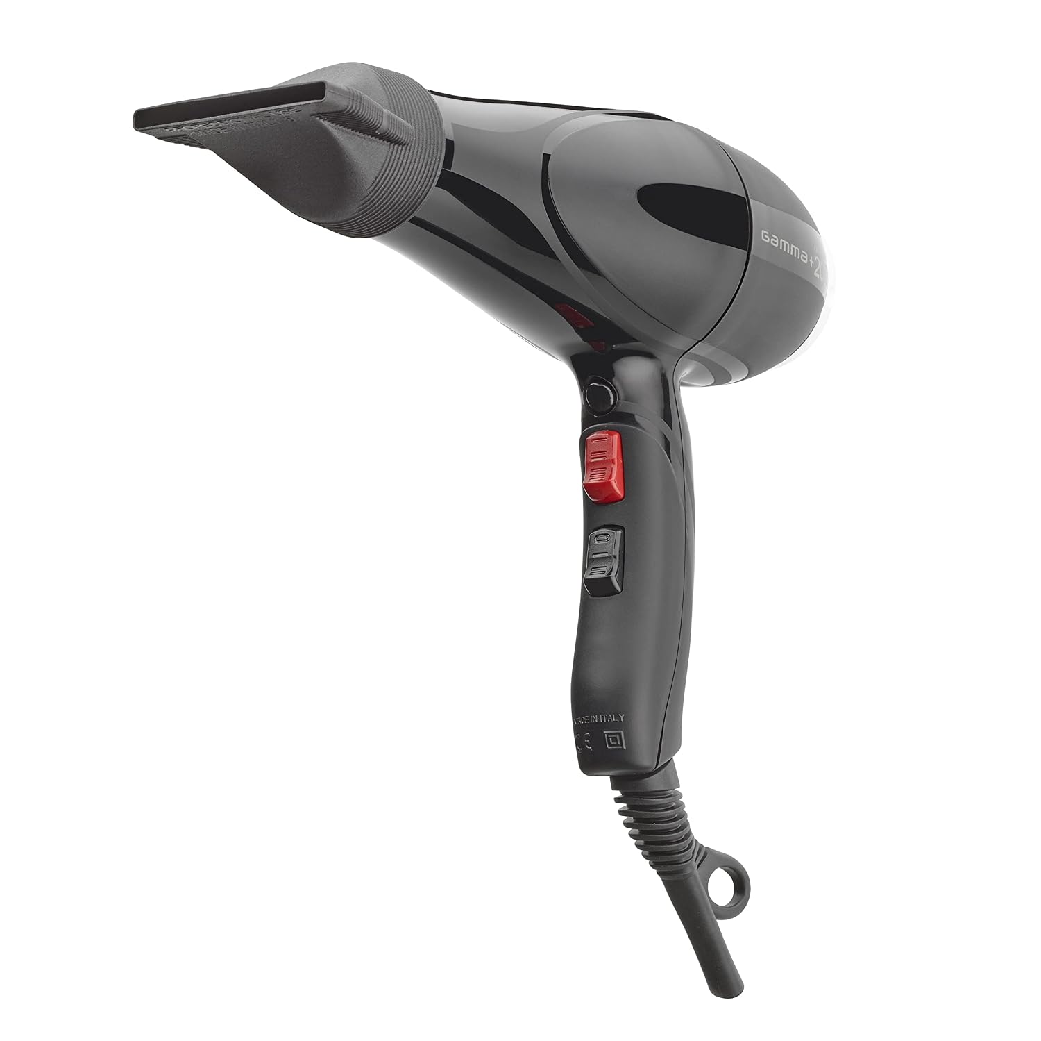 Gamma+ Absolute Power and Absolute 2000 Professional Tourmaline Ionic Unisex Hair Dryer with 2 Concentrator Nozzles