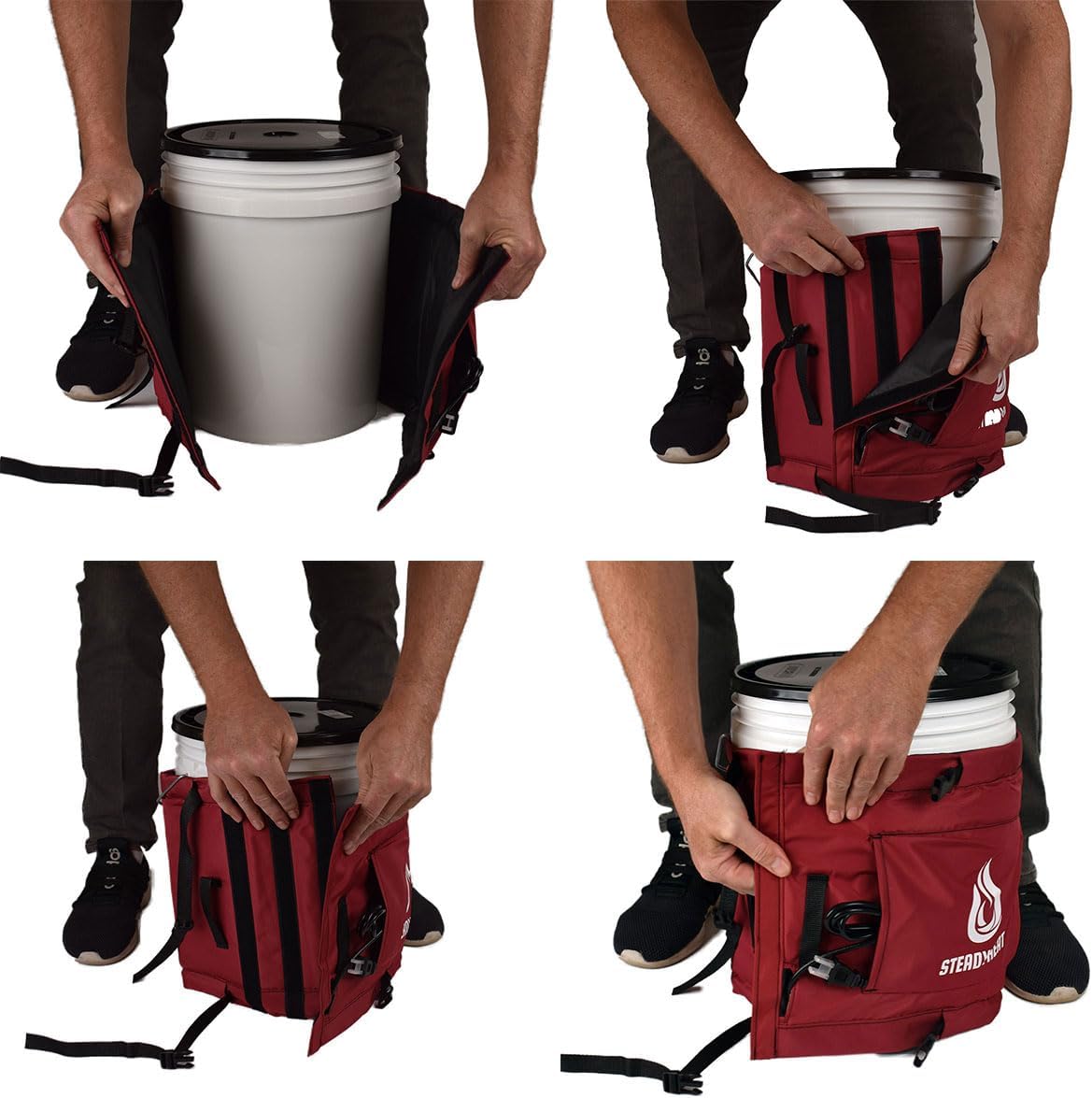 Full Coverage Drum Heaters 105°F