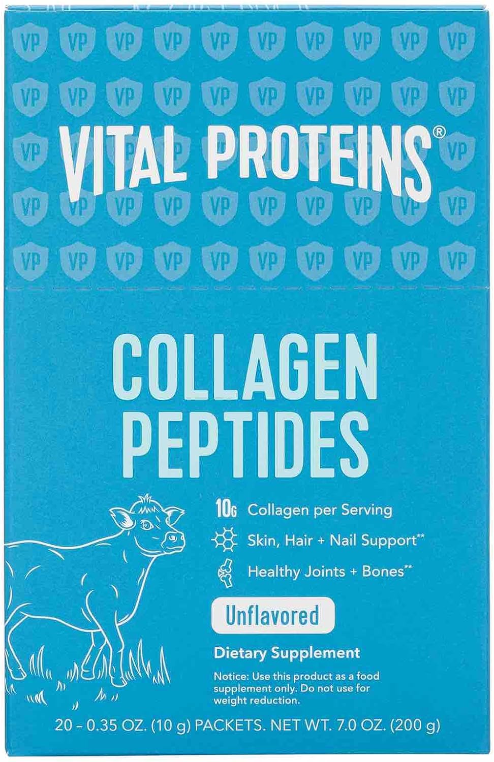 Vital Proteins Collagen Peptides 20ct Box, 0.35 OZ