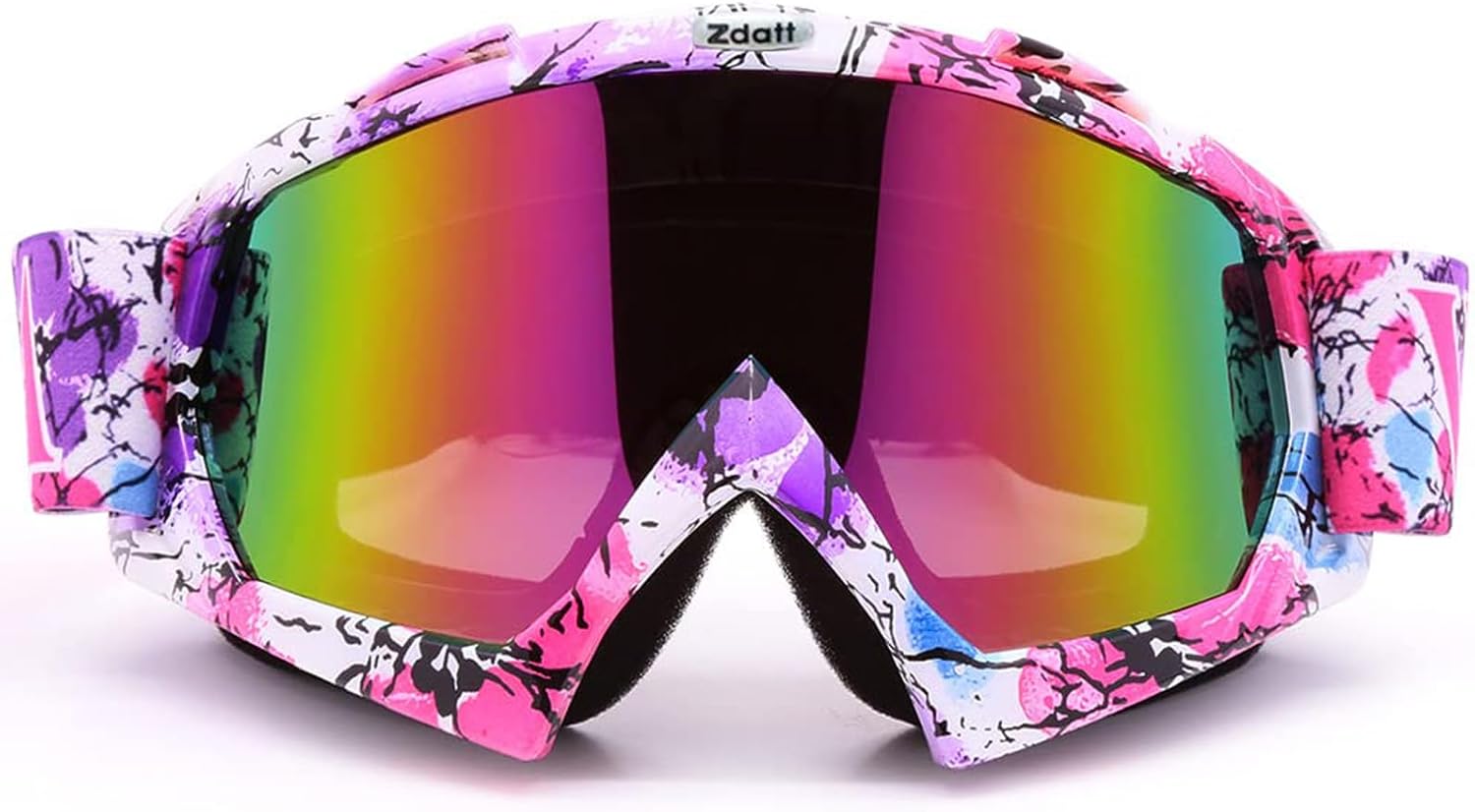 Dirt Bike Goggles, ATV Motorcycle UTV MX OTG Accessories Goggle Glasses & Anti Fog Ski Goggles, Racing Skiing Dirtbike