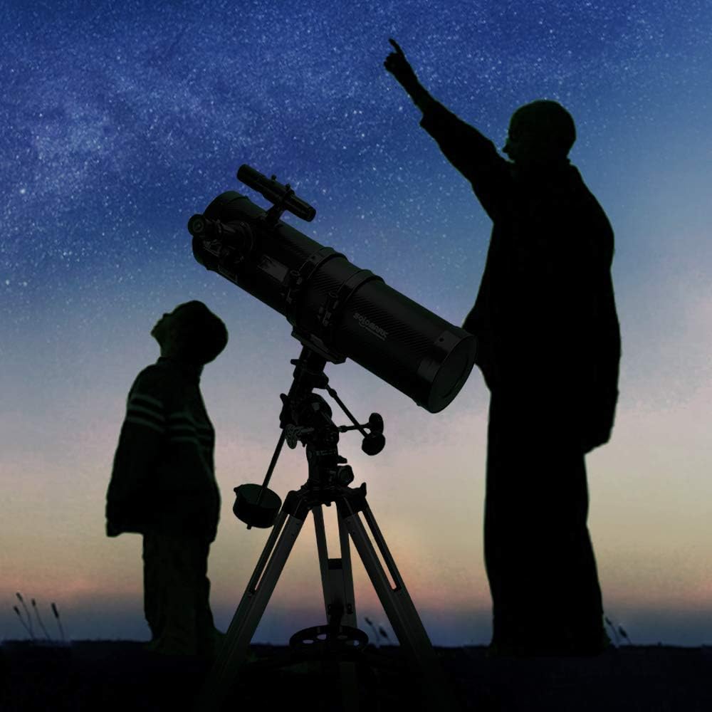 Telescope 130EQ Newtonian Reflector Telescopes for Adults, Professional Telescopes for Adults Astronomy