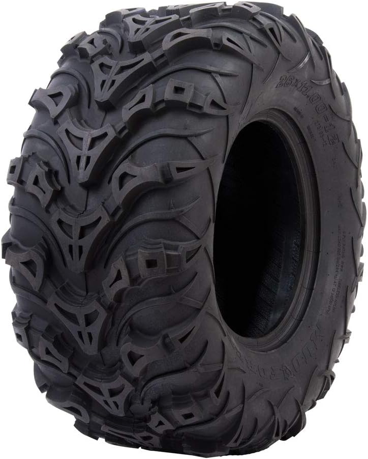 Tusk Mud Force® Tire 25x10-12 – Off-Road ATV/UTV Tire All-Terrain Mud Traction