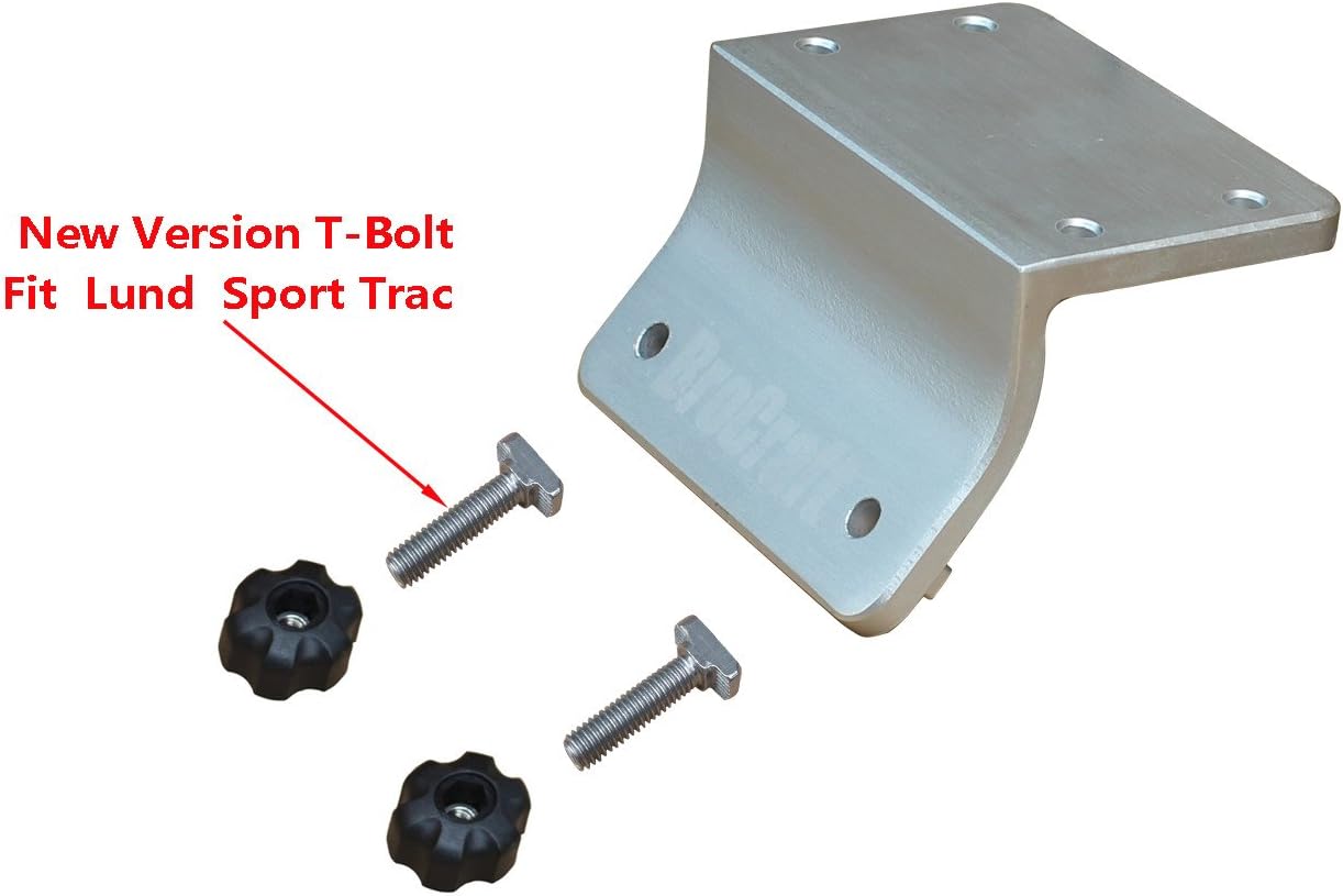 Brocraft Crappie Rod Holder System with Lund Sport Track Mount
