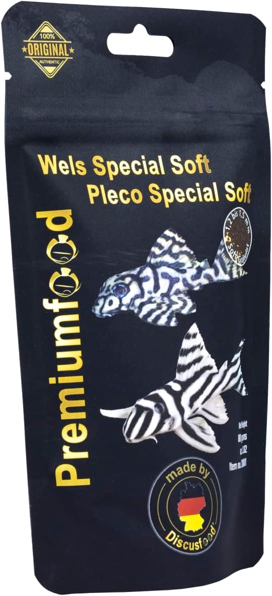 Discusfood Pleco Special Soft Premium Fish Food (80g)