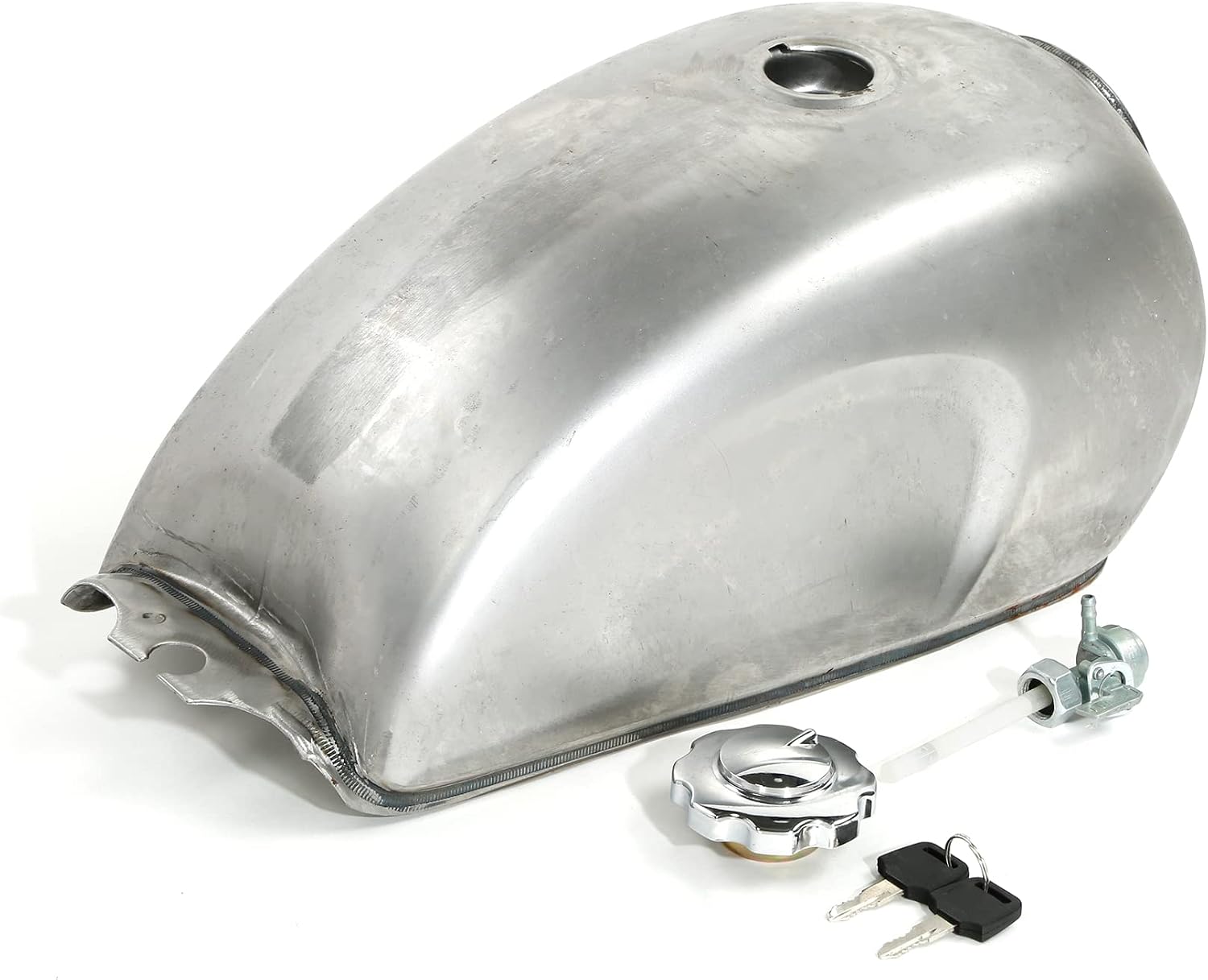 SLMOTO 3.4 Gallon Motorcycle Gas Tank W/Cap Fit For Honda Rebel 250 CMX250