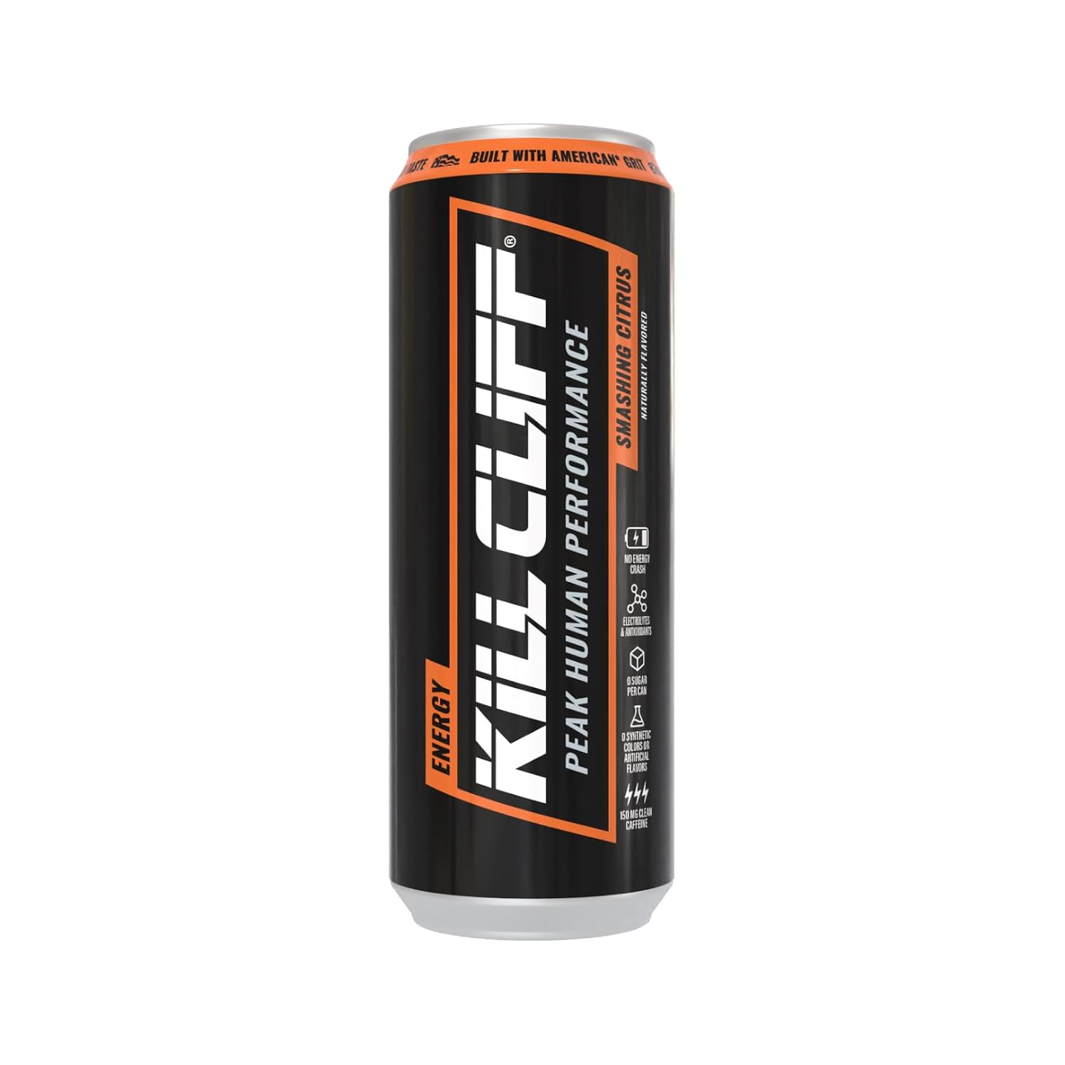 Kill Cliff Energy Drink - Sugar Free - Smashing Citrus 12 oz 12 Pack