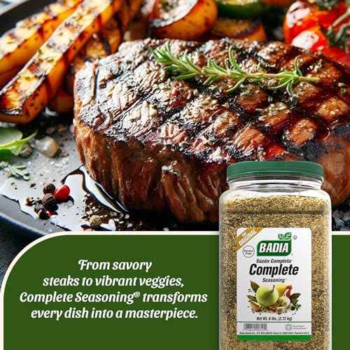 Badia Complete Seasoning, 28oz - All-Purpose Spice Blend of Garlic, Onion, Salt, Pepper, Herbs & Spices - Savory Signature Blend