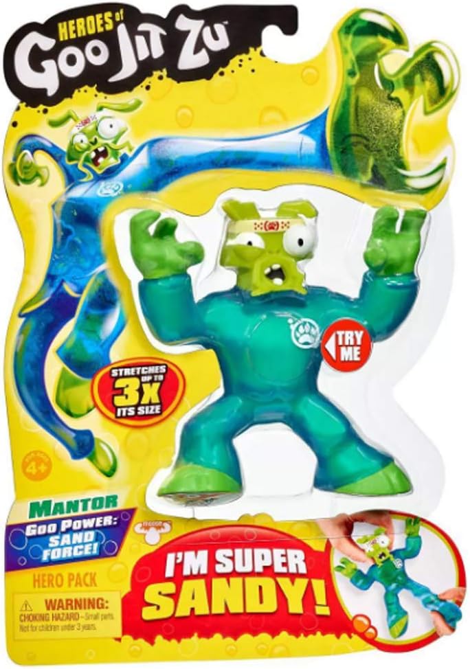 Heroes of Goo Jit Zu Gjz S1 W3 Hero SGL Pk - Mantor The Mantis