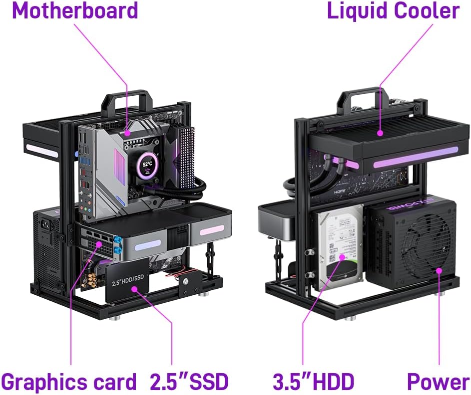 PC Test Bench, Open Air PC Case