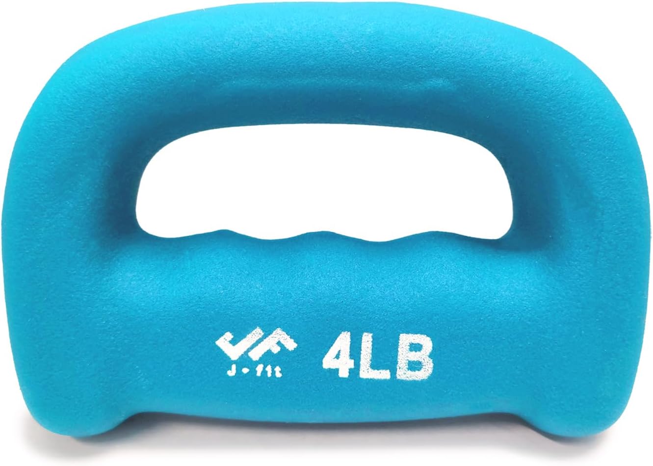 JFIT Neoprene D Grip Dumbbells - Single Weights 1LB-5LB - Premium Non-Slip, Hand Weights, Ergonomic Design
