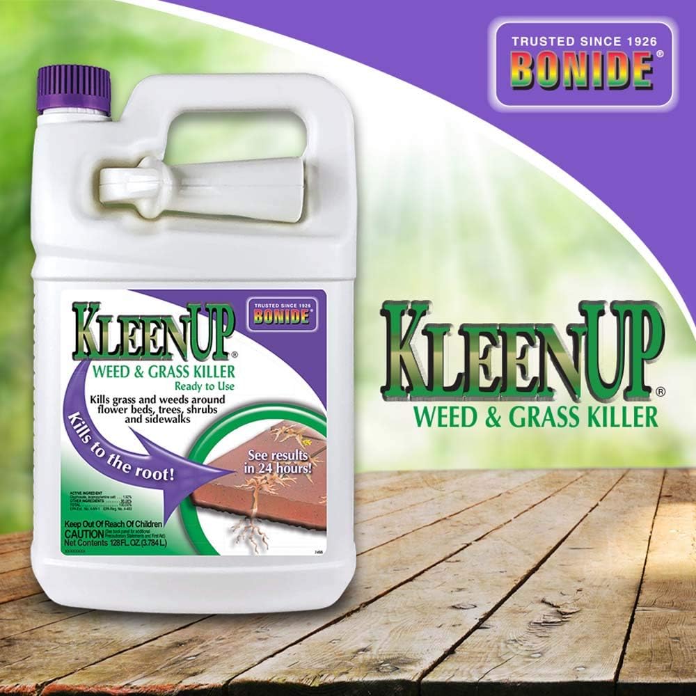 Bonide KleenUP Weed & Grass Killer Ready-To-Use, 128 oz