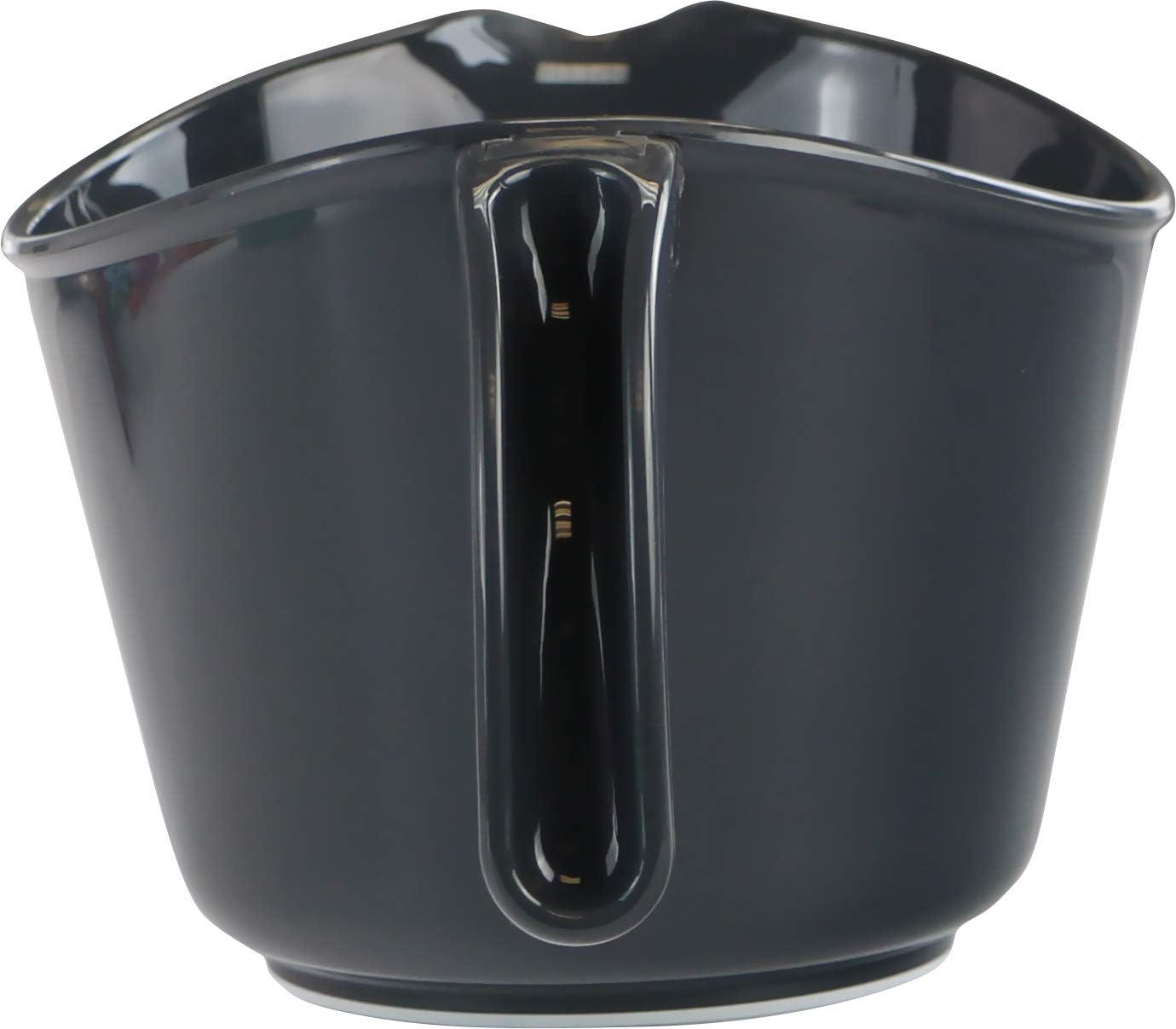 Reston Lloyd, Batter Bowl With Pour Spout, Non-Slip Base, Erogonomic Space Saving Detachable Handle, 2 QT Heavy Duty BPA-Free Microwave & Dishwasher Safe, Plum