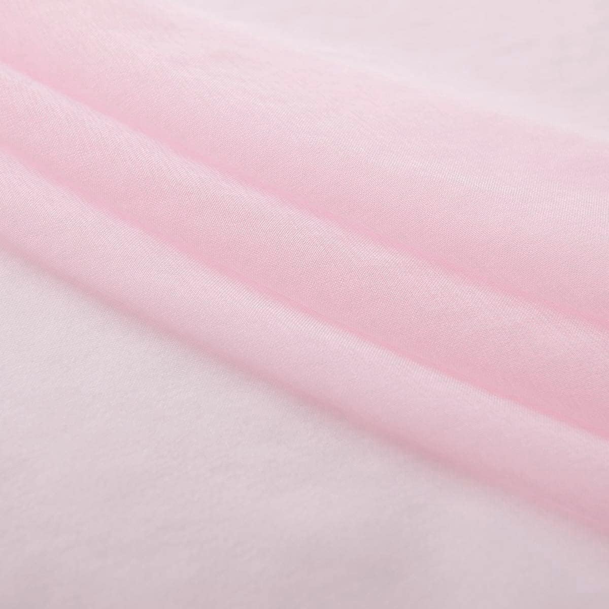 Off White Semi Sheer Curtains 72 Inches Long Faux Linen Off White Sheers Curtain for Bedroom Living Room Girls Kids Room 2 Panels 52x72 Inch Length
