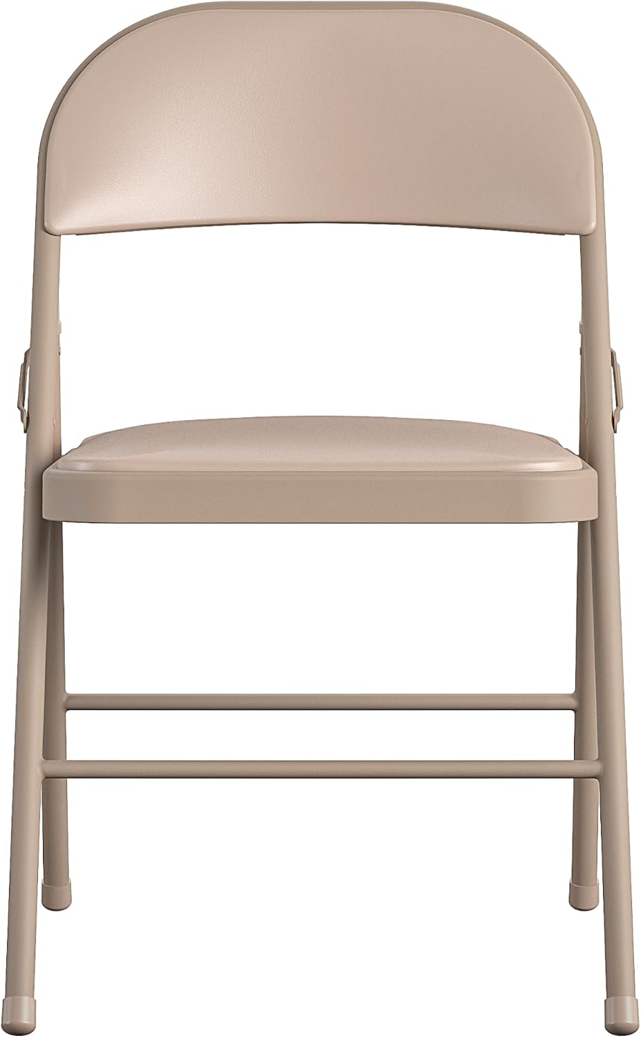 COSCO Vinyl Folding Chair, 4 Pack, Black