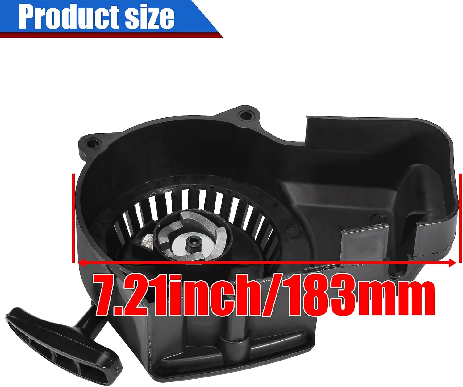 Pull Start Starter for 47cc 49cc Mini Quad ATV Scooter Pocket Bicycle Rocket Bike 2-stroke Engines