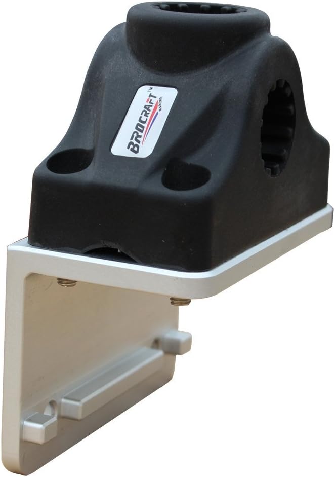 Brocraft Power Lock Rod Holder for 90 Degree Boat and Versatrack Track Systems