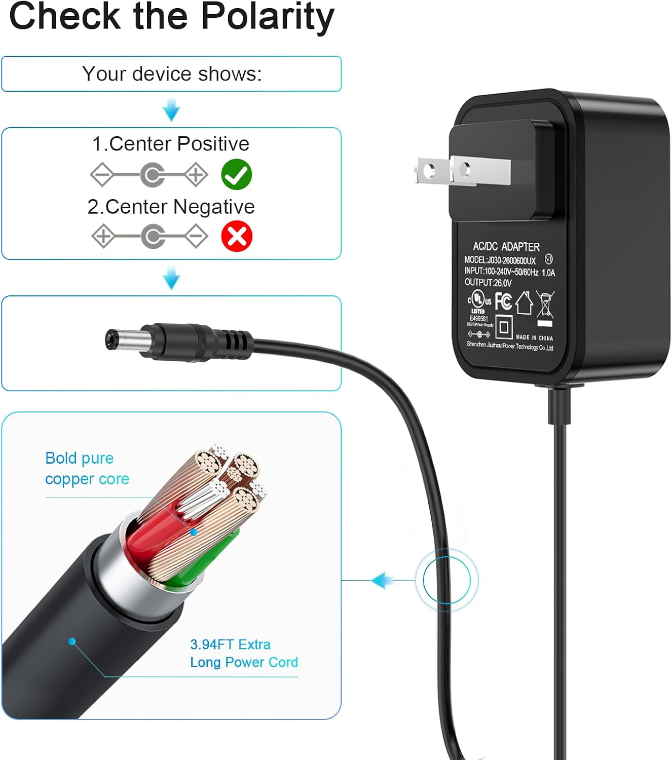 24V Charger for Snow Joe & Sun Joe 24V IBAT24 and 24VBAT Series Batteries | Compatible with 24VBAT 24VBAT-LTE 24VBAT-LT 24VBAT-XR 24VBAT-LTW