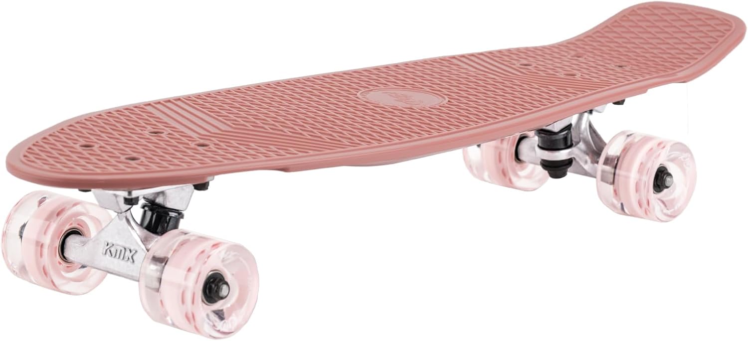 KMX Classic Retro Mini Cruiser Skateboard for Kids, Teens, Adults