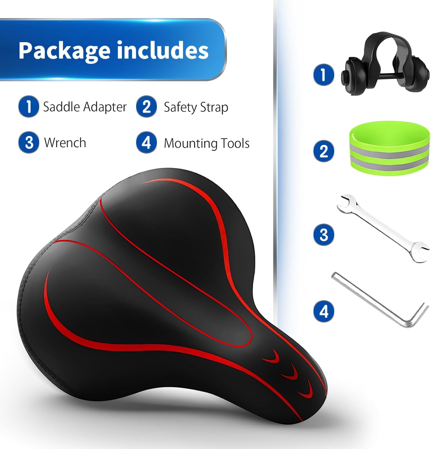 Oversized Bike Seat