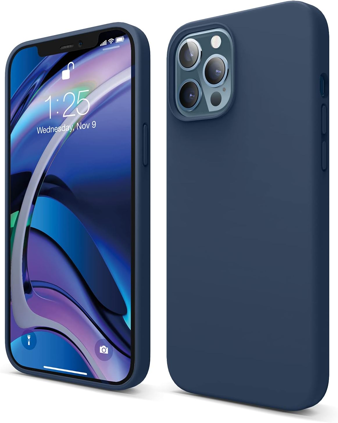 elago Premium Liquid Silicone Case for iPhone 12 Mini Lavender