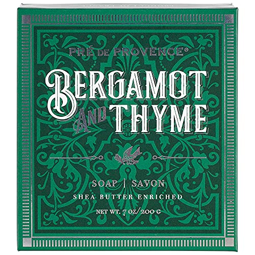 Pre de Provence Shea Butter Enriched Men's After Shave Balm, 2.5 Ounce - Bergamot & Thyme (Packaging may vary)