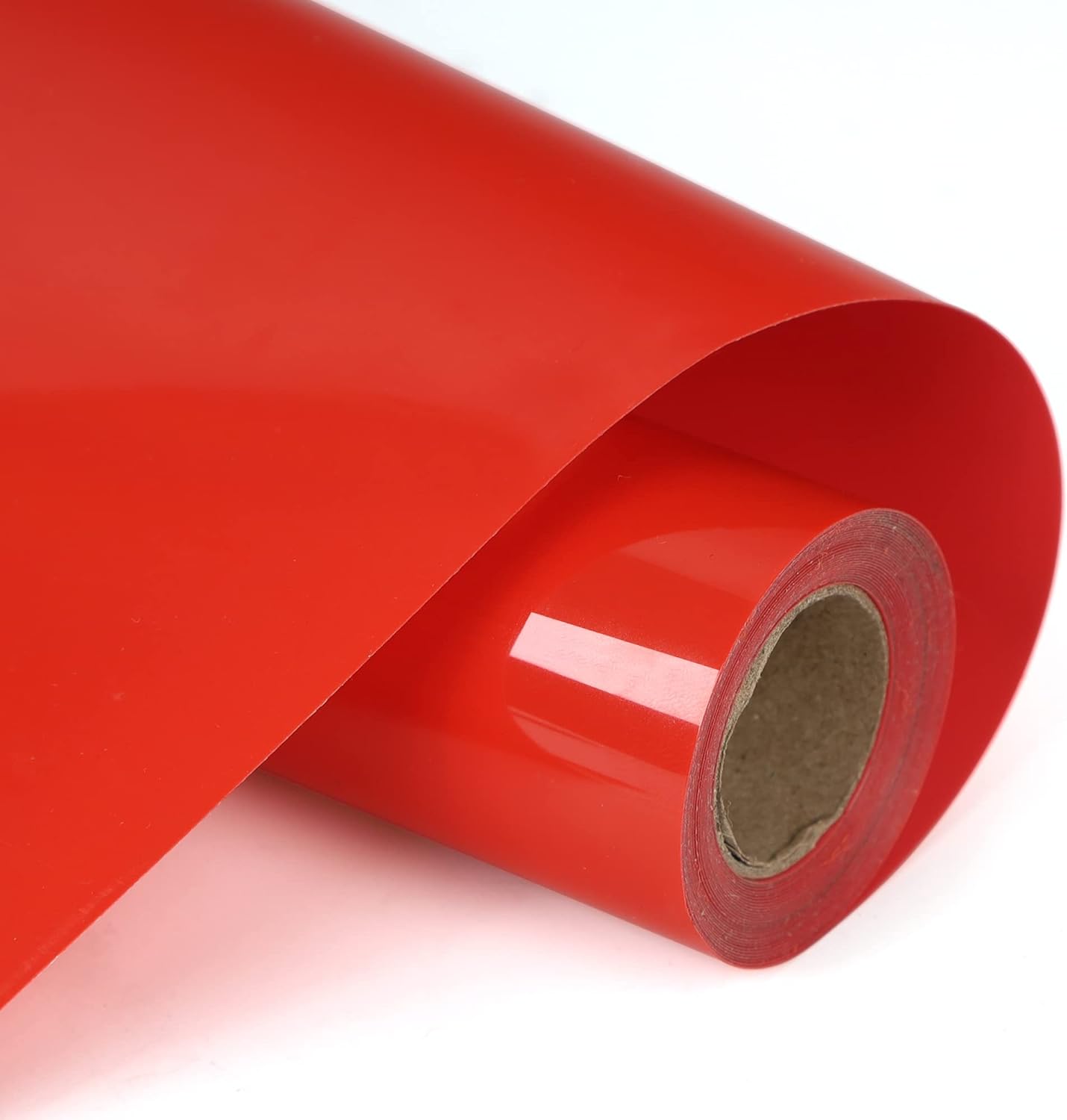 RENLITONG Heat Transfer Vinyl,12 Inch by 10ft White Iron on Vinyl