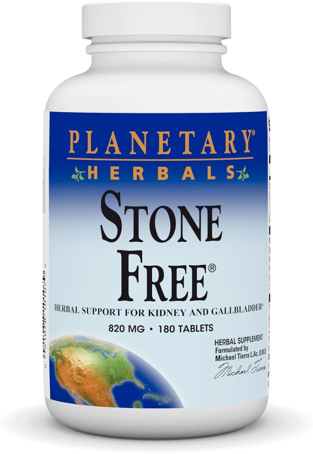 Planetary Herbals Stone Free 820 mg Herbal Support for Kidney and Gallbladder 180 Tablet | Herbal Support for Kidney and Gallbladder