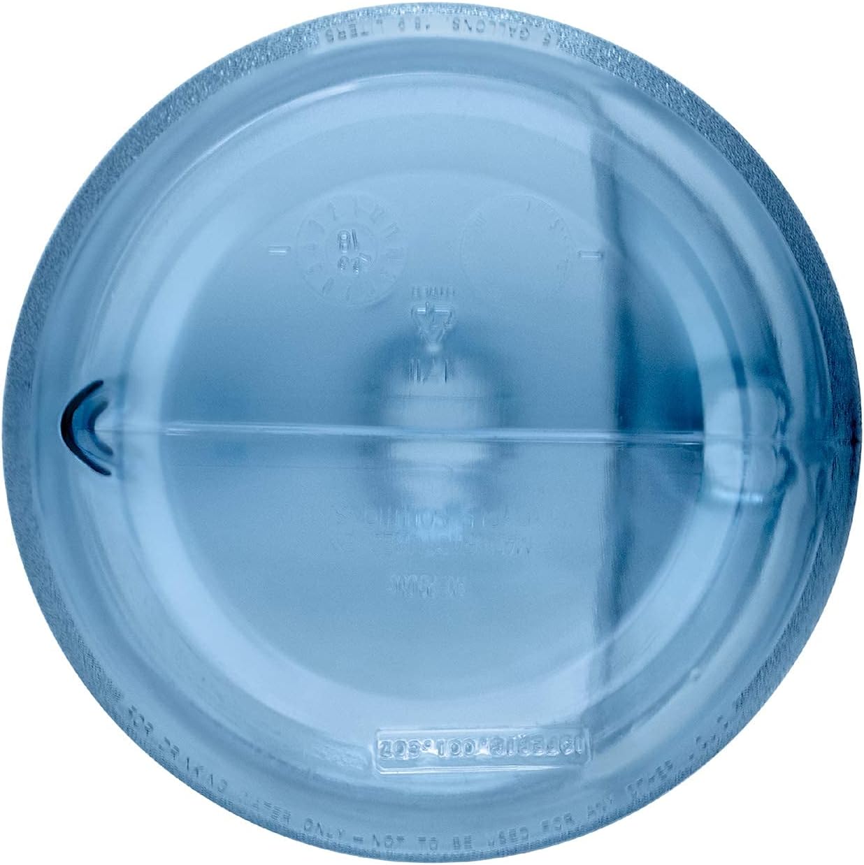 Brio 5 Gallon Plastic Crown Cap Reusable Water Bottle Container
