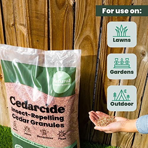Cedarcide Outdoor Lawn and Garden Kit (Small) Includes Outdoor Bug Control Concentrate Cedar Oil Pint and Cedarcide Granules