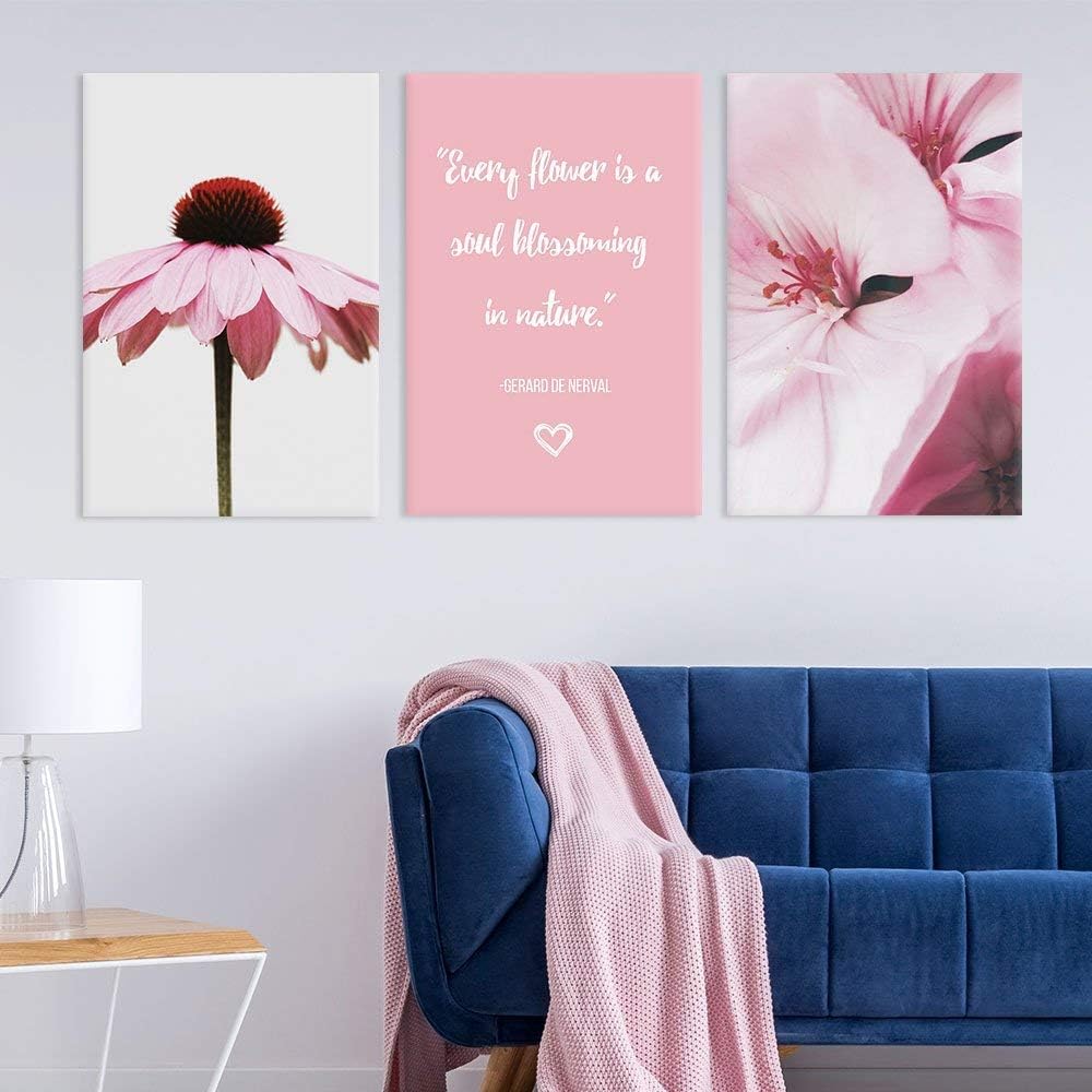wall26 Canvas Prints Wall Art - Ocean Themed 3 Panel Wall Art with Wave,Anchor and Rudder - 16"x24" x 3 Panels