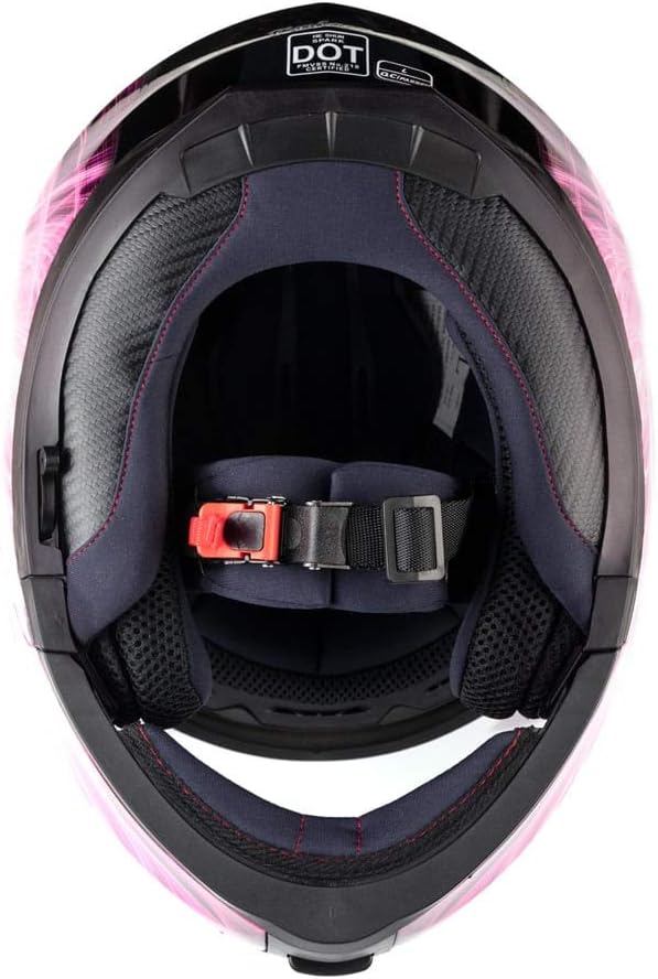 Adult Modular Motorcycle Helmet DOT w/Retractable Sunglass Full Face Flip-up Typhoon TH158