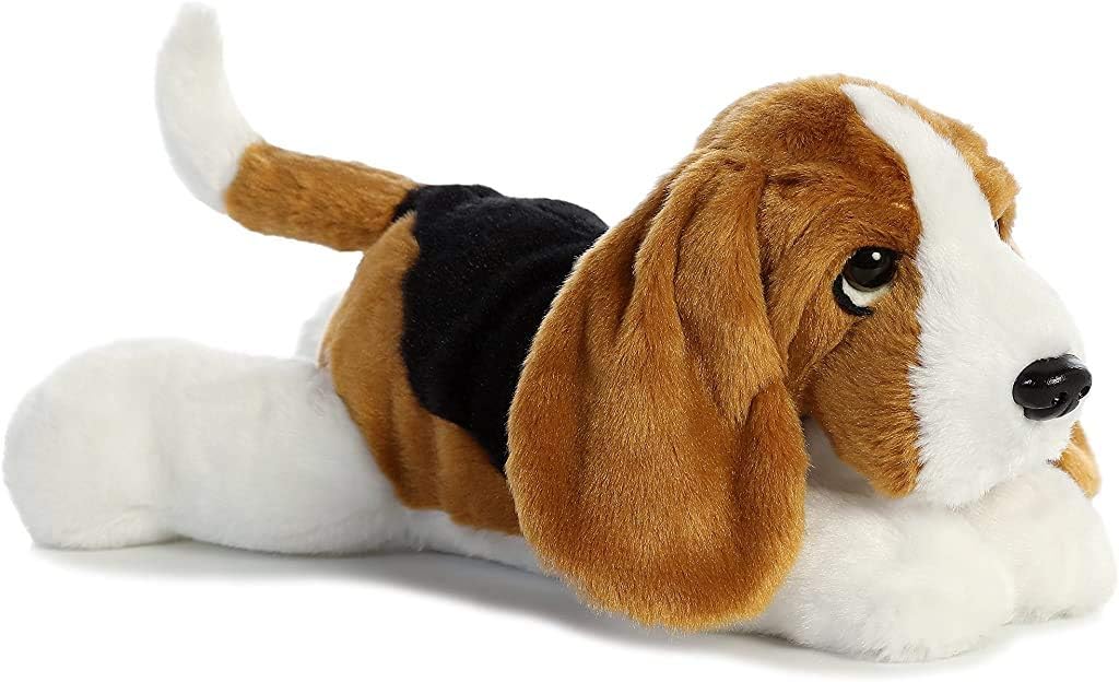 Aurora Flopsie 12" Dolly Adorable Stuffed Animal | Lifelike animal details in a relaxed resting pose