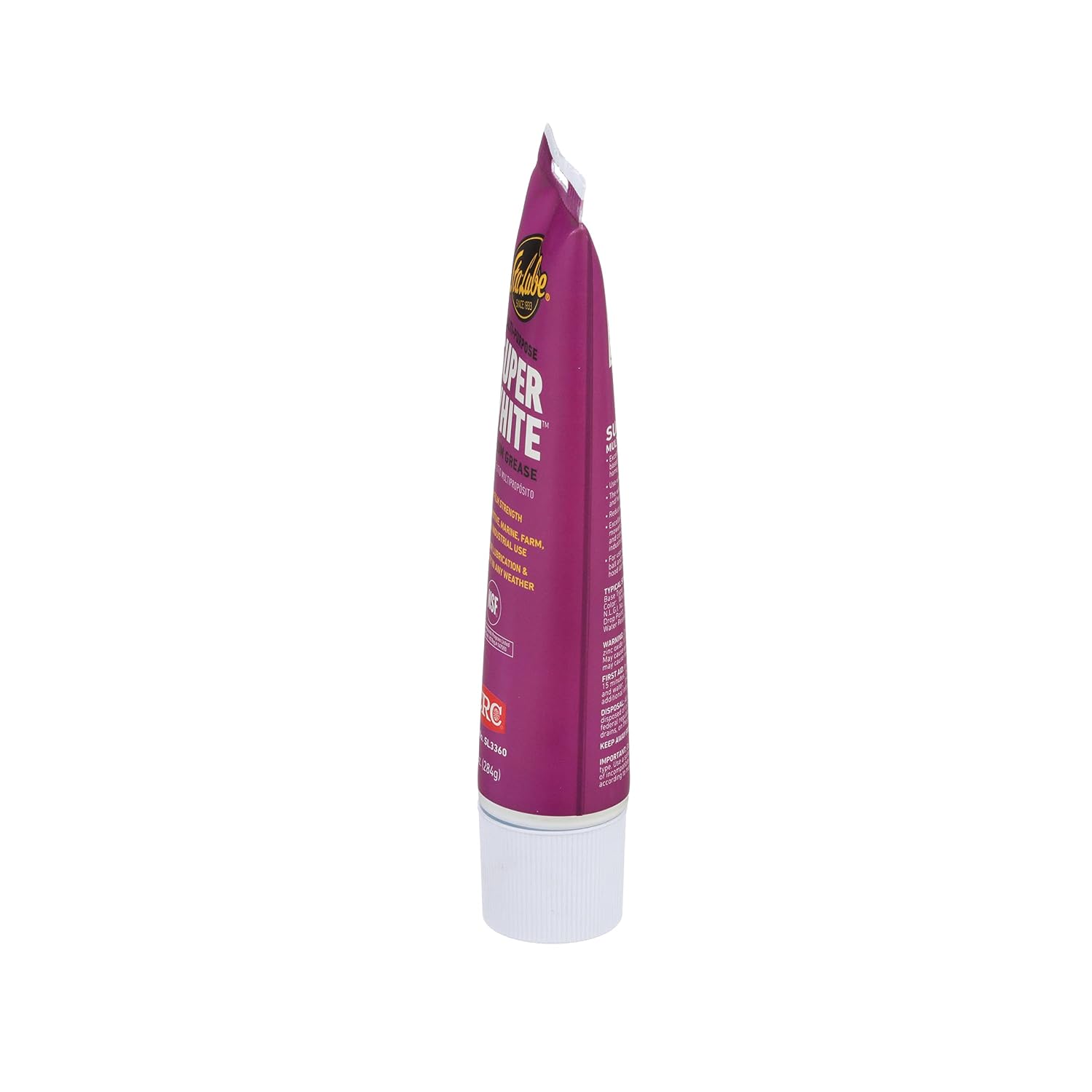 CRC SL3660 Super White Multi-Purpose Lithium Grease, 10 Wt Oz