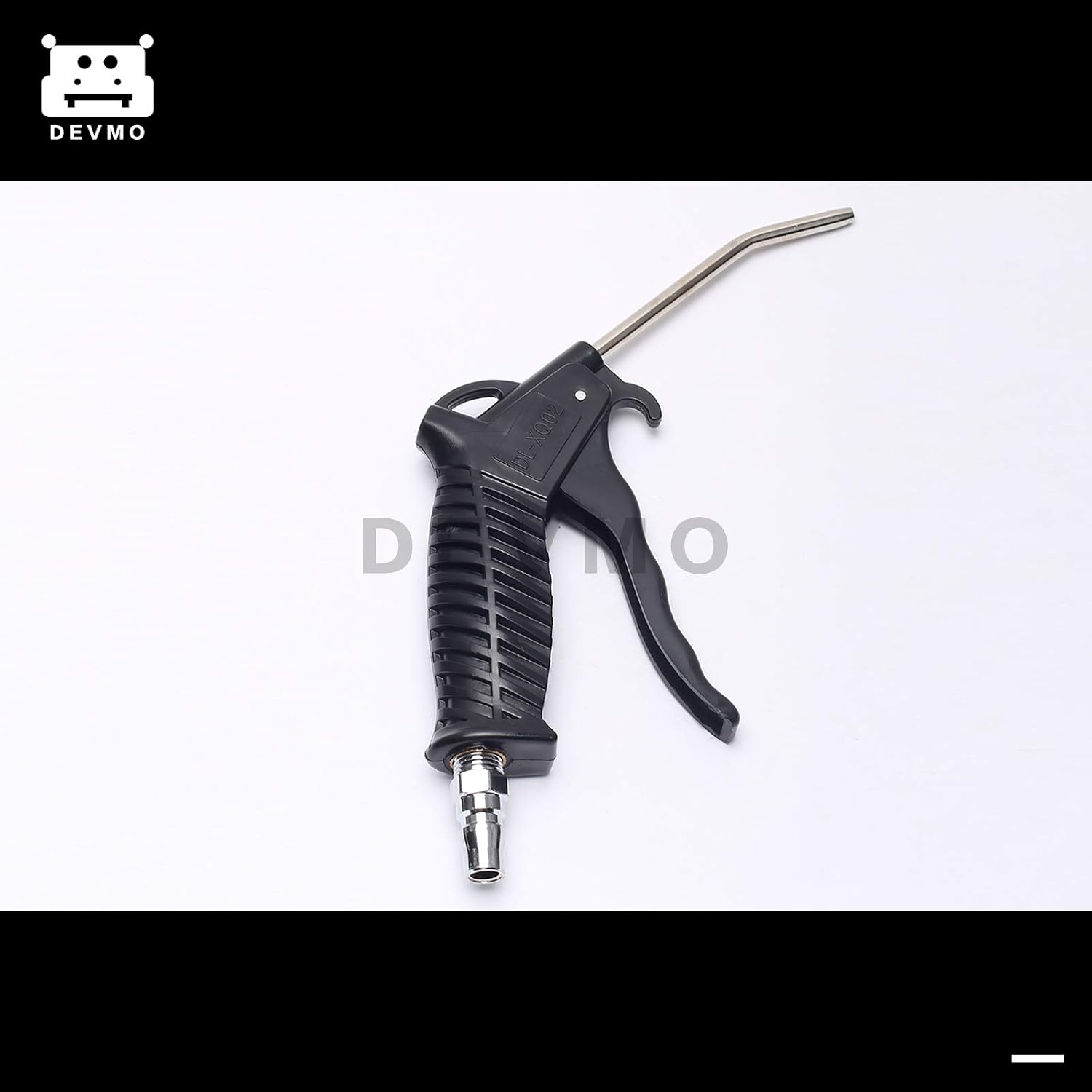 DEVMO Pistol Grip Air Compressor Blow Gun with Composite Handle Grip Extended Steel Nozzle